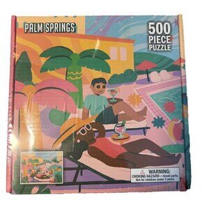 NEW Palm Spring 500 Piece Puzzle. Sealed